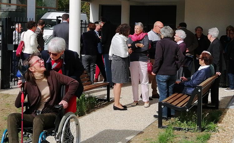 Inauguration du béguinage La Tourangelle à Tours