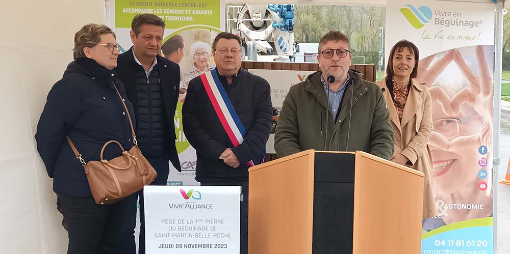 Discours de Vincent Bel, cofondateur du groupe Vivr'Alliance