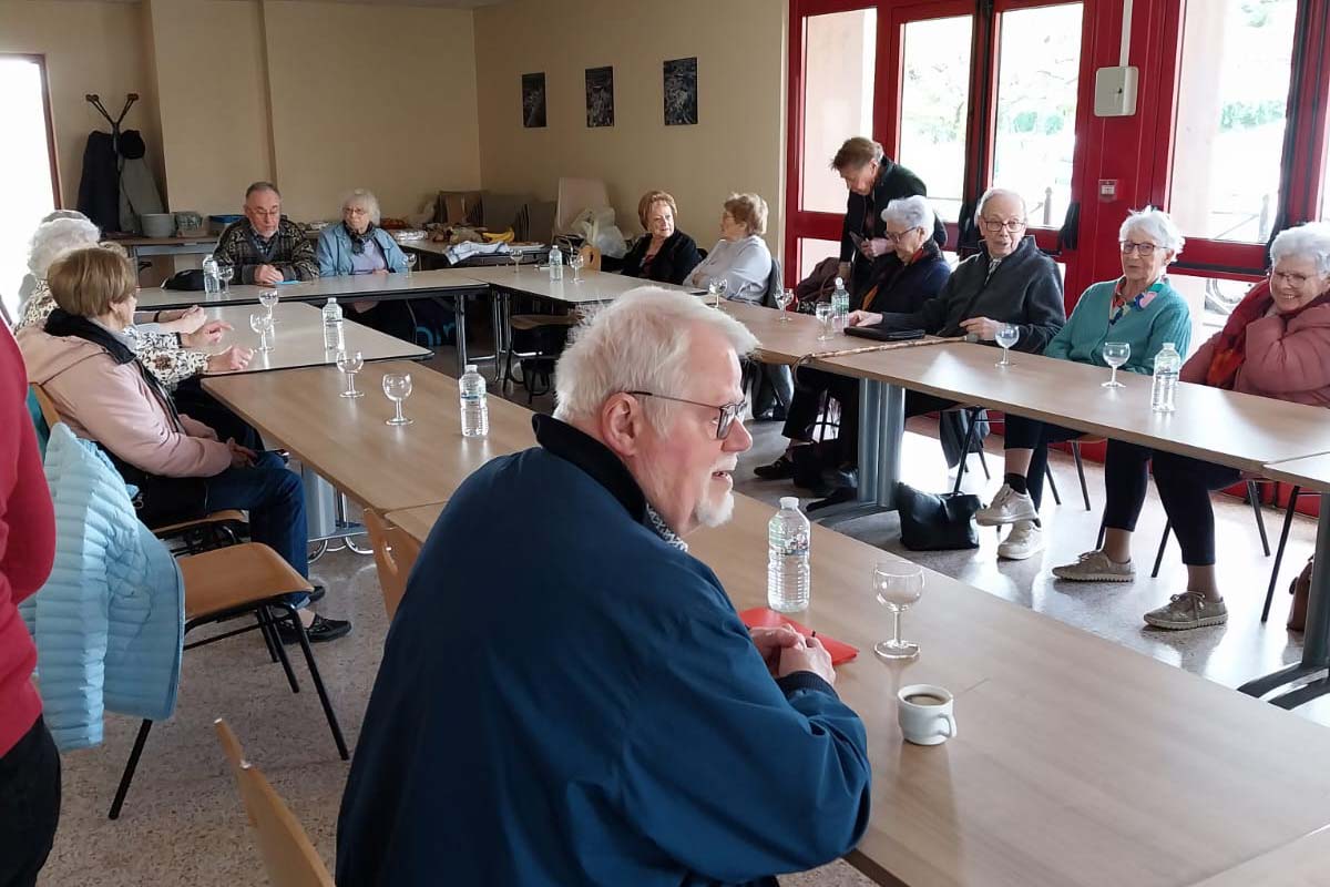 Les futurs candidats du béguinage de Saint-Martin-Belle-Roche