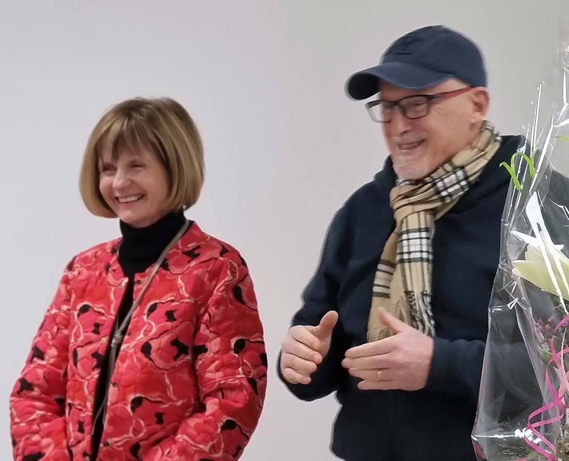 Catherine Bernard, à l'initiative du pôle Santé et Bien vieillir et Christophe Baiocco