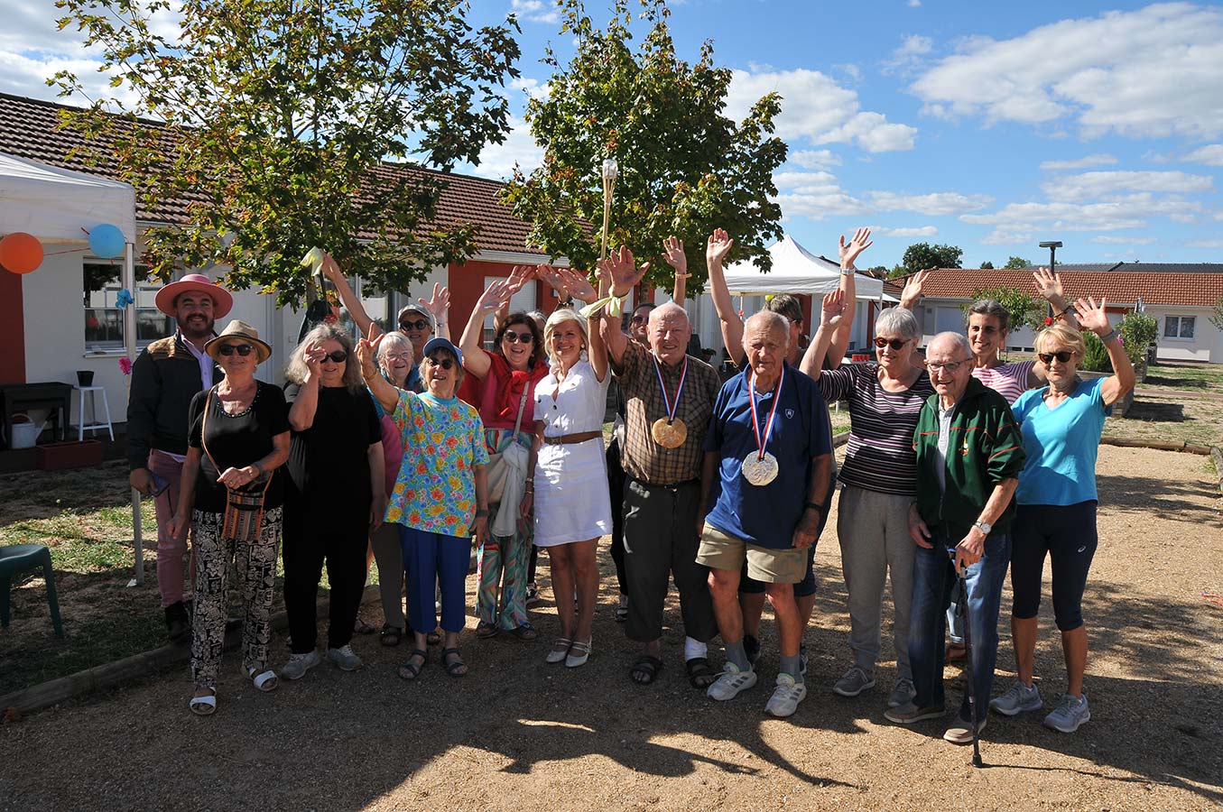 Les JO seniors au béguinage de Paray-le-Monial